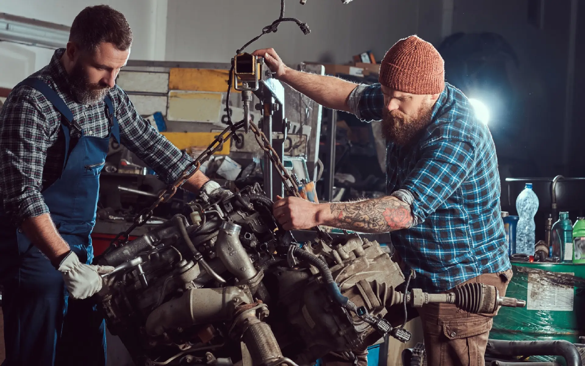 Car repair banner image